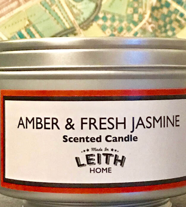 Amber & Jasmine Candle